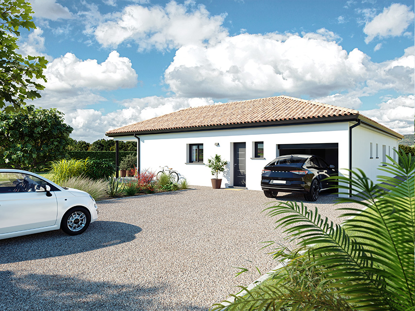 Projet de construction - Maison de 90 m² - Lamasquère (31600)