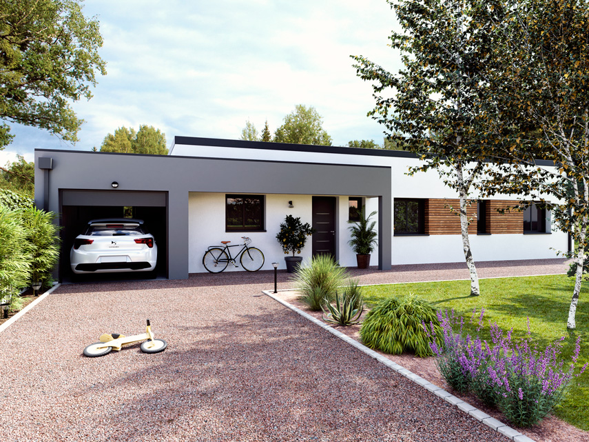 Projet de construction - Maison de 120 m² - Cazaux-Savès (32130)