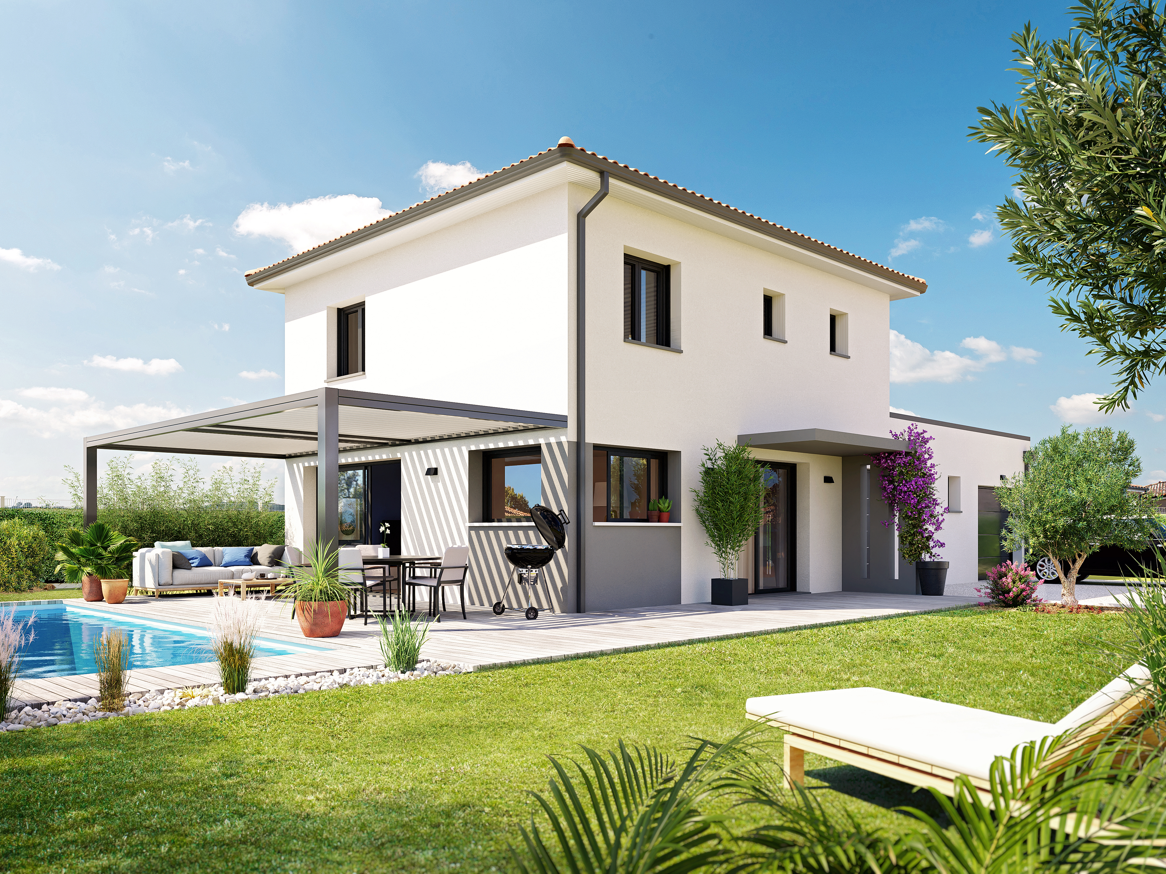 Projet de construction - Maison de 115 m² - Montgiscard (31450)