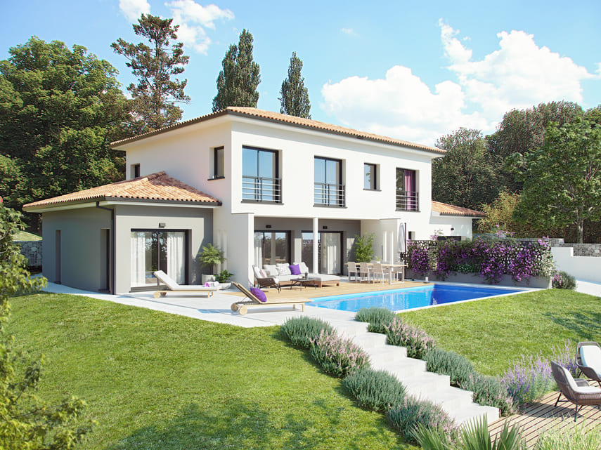 Projet de construction - Maison de 205 m² - Castelmaurou (31180)