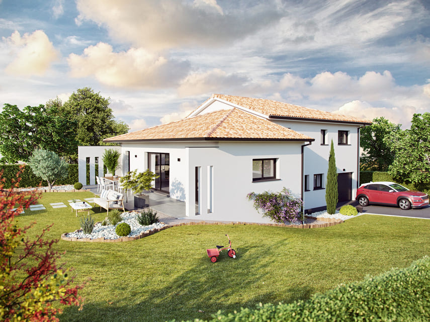 Projet de construction - Maison de 190 m² - Mervilla (31320)