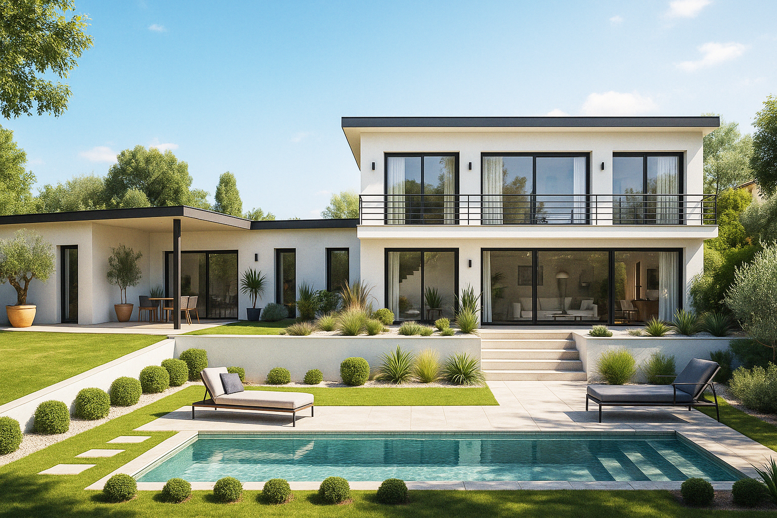 Projet de construction - Maison de 160 m² - Vieille-Toulouse (31320)