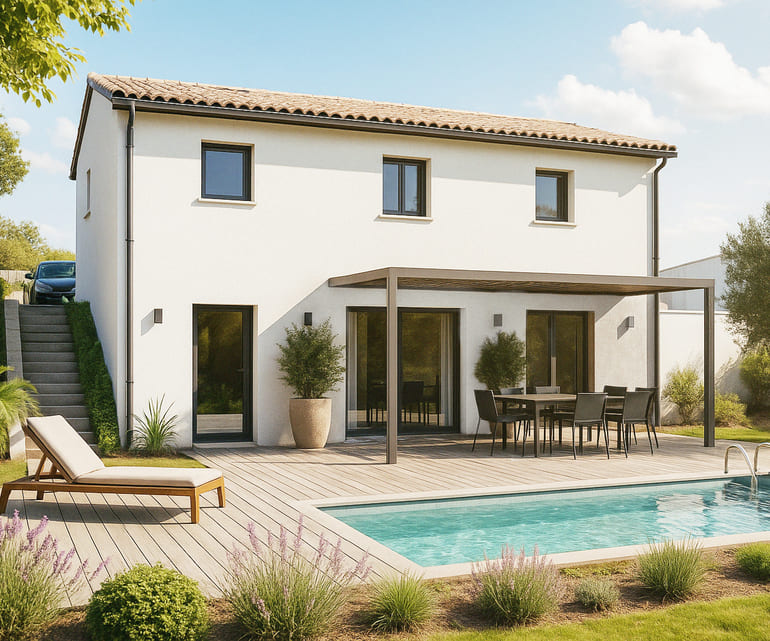 Projet de construction - Maison de 120 m² - Puycasquier (32120)