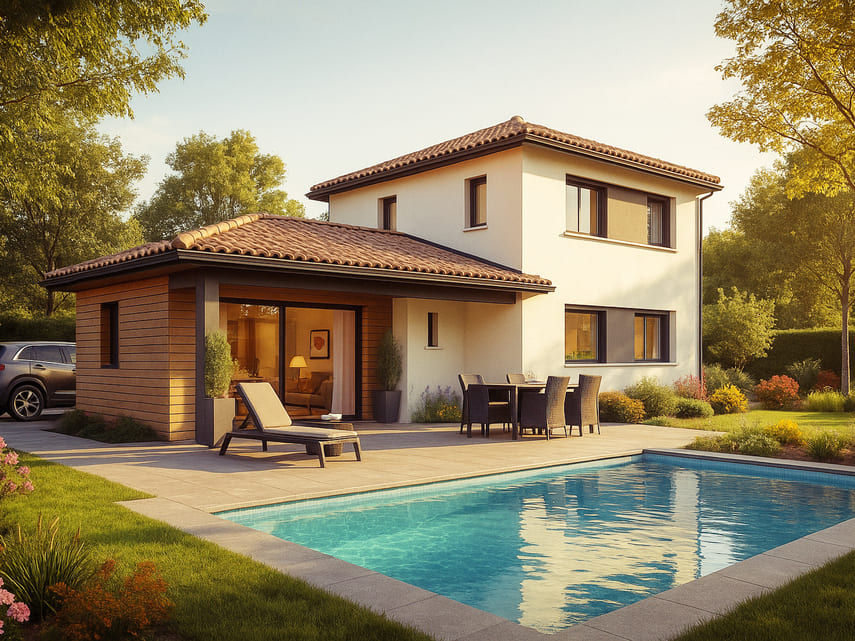 Projet de construction - Maison de 132 m² - Pujaudran (32600)