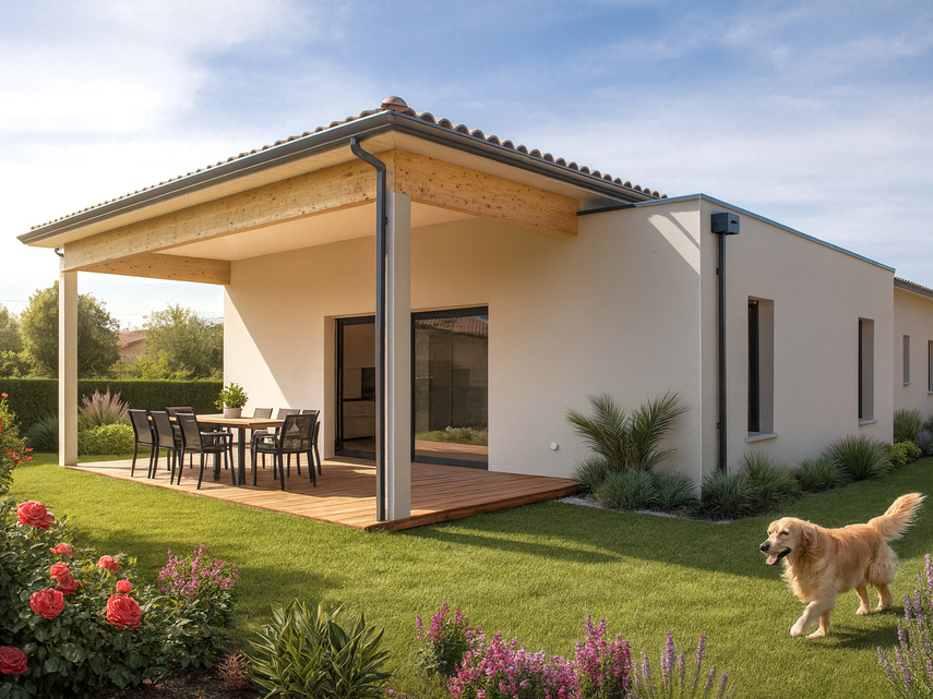 Projet de construction - Maison de 135 m² - Lasserre-Pradère (31530)