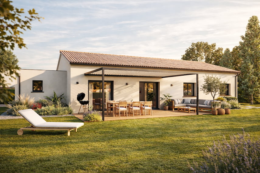 Projet de construction - Maison de 80 m² - Lisle-sur-Tarn (81310)
