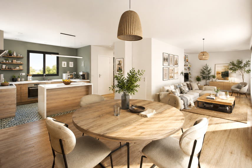 Projet de construction - Maison de 87 m² - Plagne (31220)