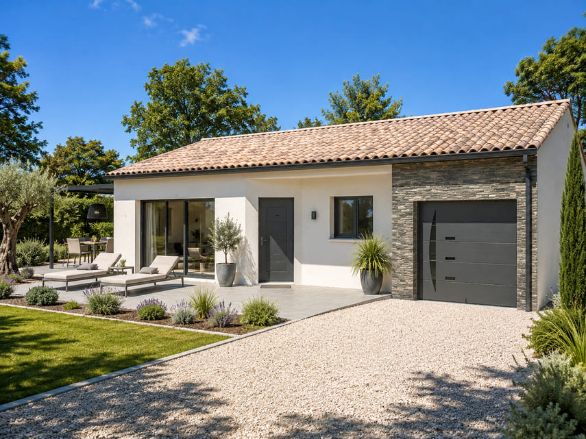 Projet de construction - Maison de 90 m² - Ayguesvives (31450)