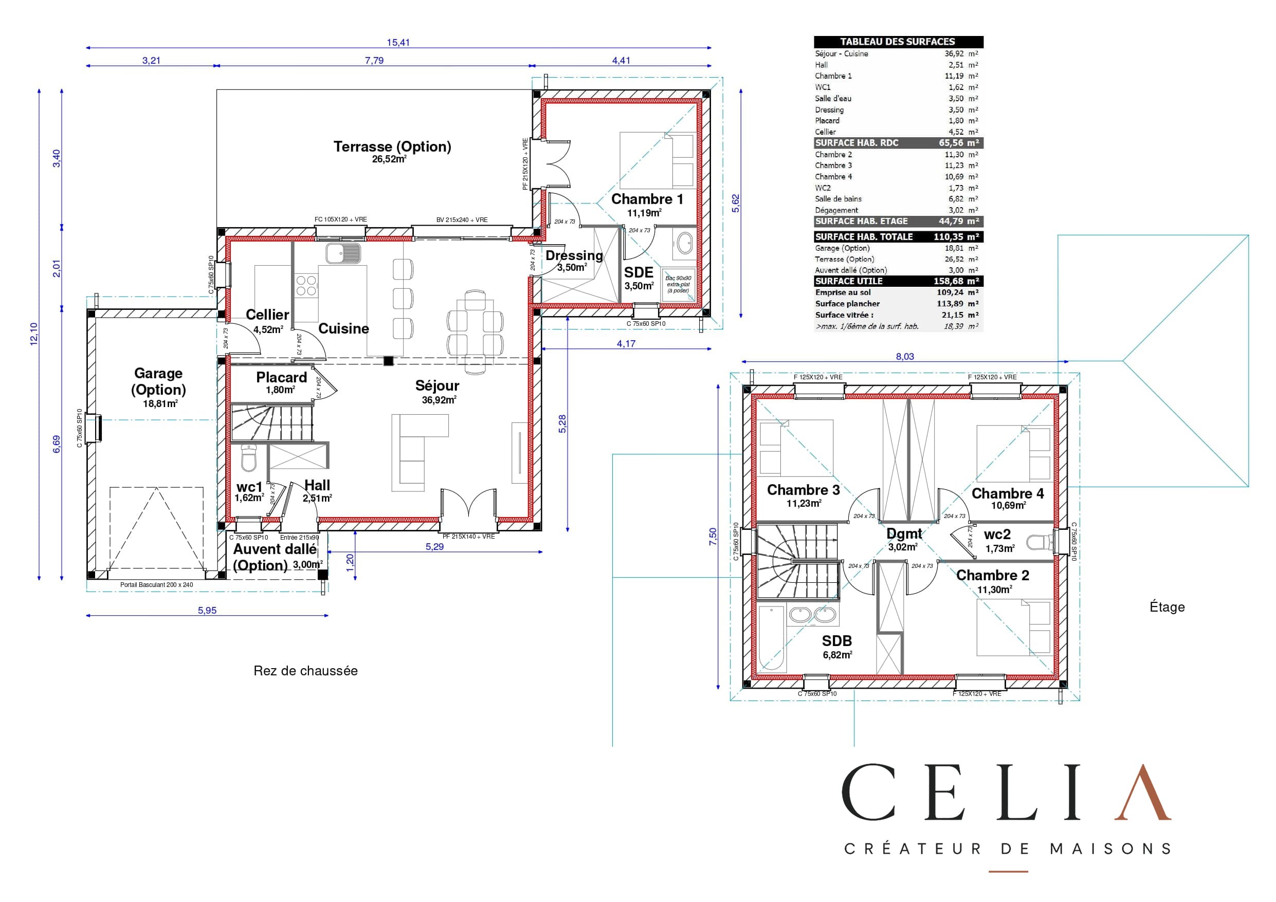 Plan MARIE 110